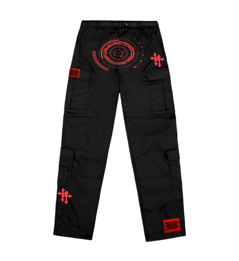 Shooters Cargos [Black/Red]