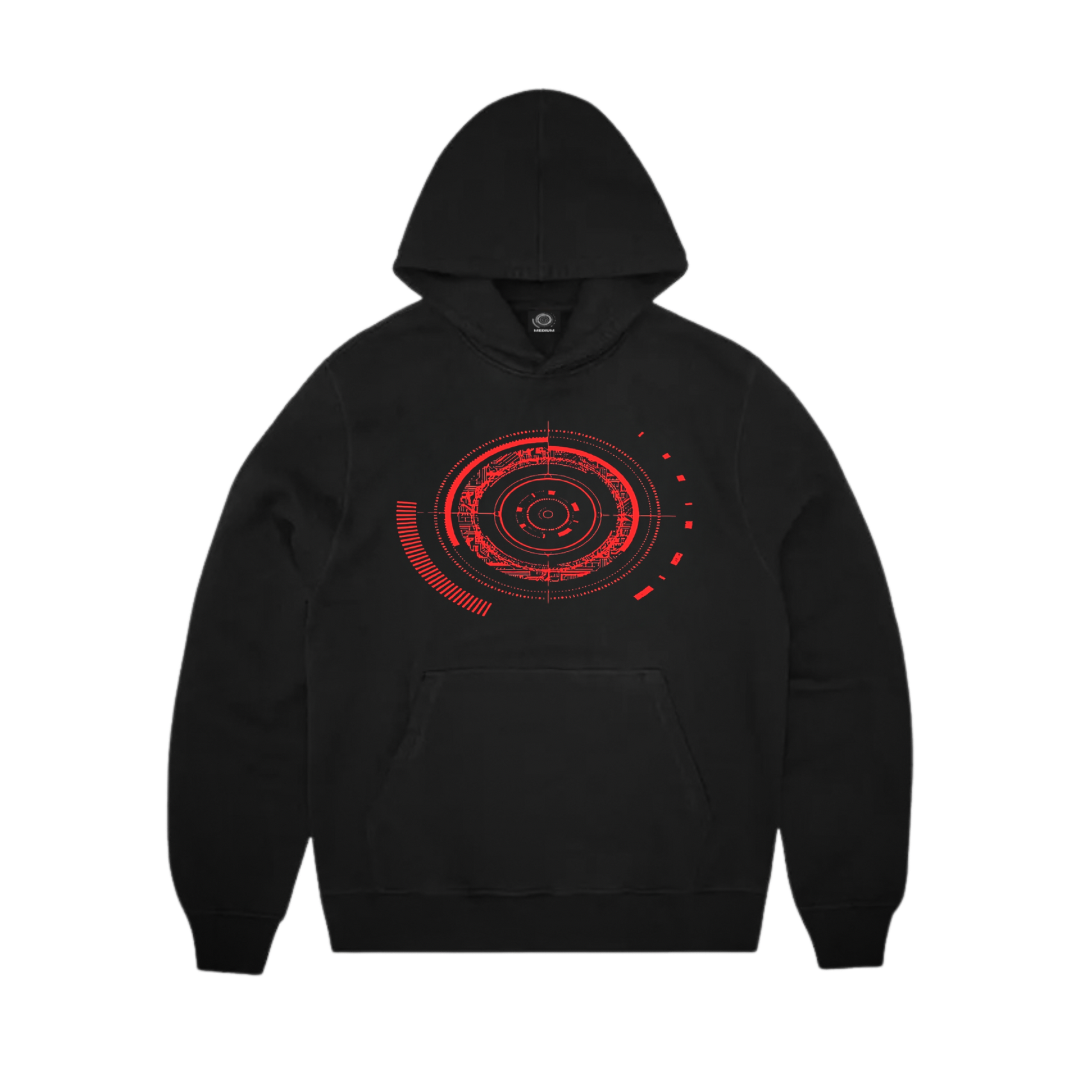 Shooters Hoodie [Black/Red]